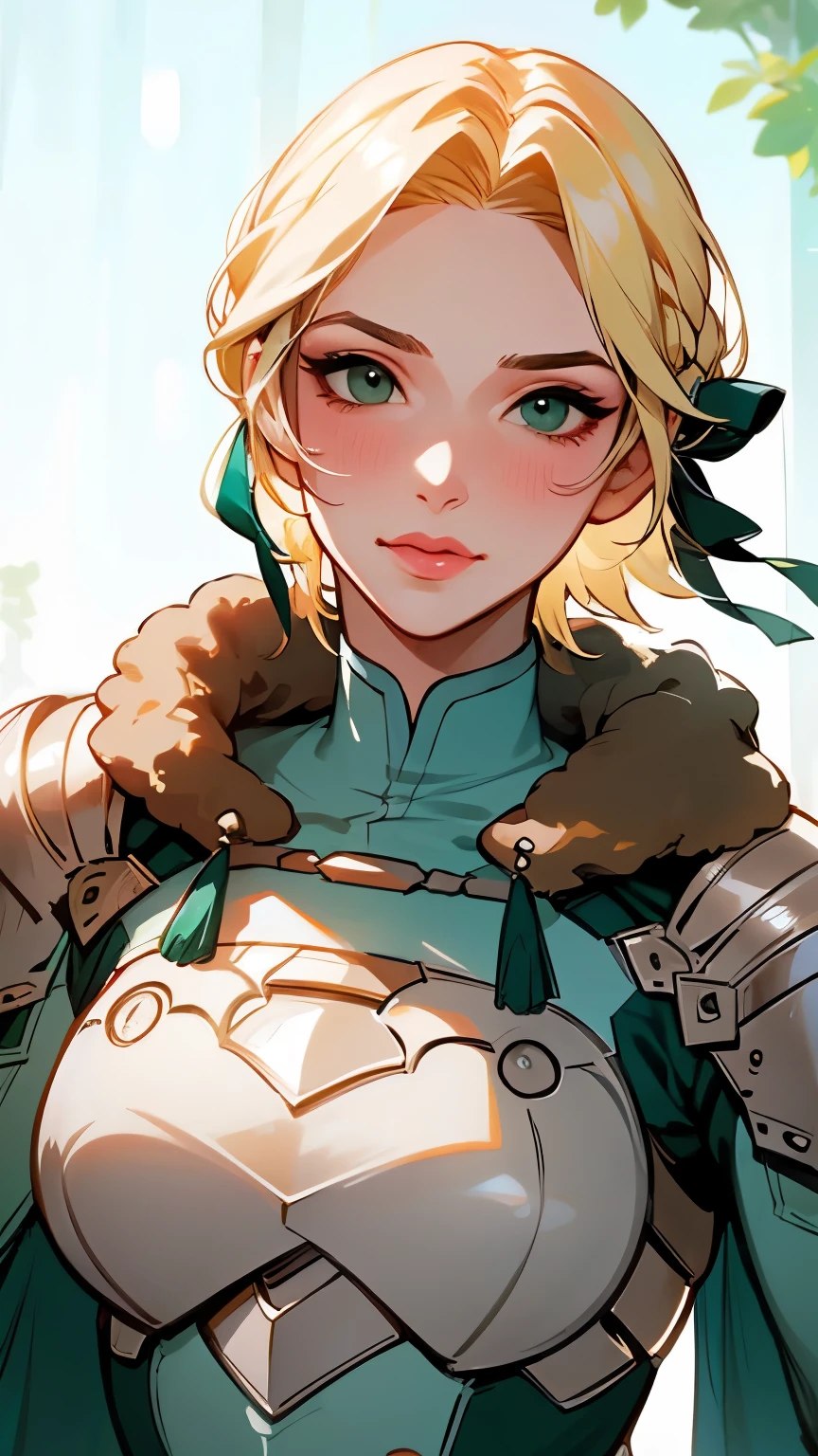 warIngrid, warIngrid, short hair, hair ribbons, shoulder armor, armor, breastplate 2.0, breastplate 2.0, underbust 2.0, green coat, fur trim, vambraces, blue gloves, green cape, (masterpiece, best quality, ultra-detailed), realistic style, very close up shot 2.0, garden 2.0, garden 2.0, looking at viewer 2.0, blushing, face shot 2.0, perfect eyes, cute nose, very sexy smile 2.0, very luscious lips 2.0, face shot 2.0, very heavy eyeshadow 2.0, very heavy makeup 2.0, round face, very thick lips 2.0, very glossy lips 2.0, very pouty lips 2.0, shiny skin, lustrous skin 2.0, incredibly pretty 2.0, incredibly beautiful 2.0, very athletic 2.0, beefcake 2.0, bodybuilder 2.0, fitness model 2.0, very sexy 2.0, very sexy smile 2.0, very luscious lips 2.0, face shot 2.0, very heavy eyeshadow 2.0, very heavy makeup 2.0, round face, very thick lips 2.0, very glossy lips 2.0, very pouty lips 2.0, shiny skin 2.0, lustrous skin 2.0, incredibly pretty 2.0, incredibly beautiful 2.0, very athletic 2.0, beefcake 2.0, bodybuilder 2.0, fitness model 2.0, very sexy 2.0, very sexy smile 2.0, very luscious lips 2.0, face shot 2.0, very heavy eyeshadow 2.0, very heavy makeup 2.0, round face, very thick lips 2.0, very glossy lips 2.0, very pouty lips 2.0, shiny skin 2.0, lustrous skin 2.0, incredibly pretty 2.0, incredibly beautiful 2.0, very athletic 2.0, beefcake 2.0, bodybuilder 2.0, fitness model 2.0, very sexy 2.0, amazon 2.0, amazon 2.0, amazon 2.0, amazon 2.0, incredibly muscular 2.0, incredibly muscular 2.0, incredibly muscular 2.0, incredibly muscular 2.0, very thick 2.0, very thick 2.0, very thick 2.0, very thick 2.0, muscle mommy 2.0, muscle mommy 2.0, muscle mommy 2.0, muscle mommy 2.0, motherly 2.0, mature female 2.0, motherly 2.0, mature female 2.0, motherly 2.0, mature female 2.0, very close up shot 2.0, face shot 2.0, very close up shot 2.0, face shot 2.0, very close up shot 2.0, face shot 2.0, face shot 2.0, face shot 2.0, very close up shot 2.0, face shot 2.0,