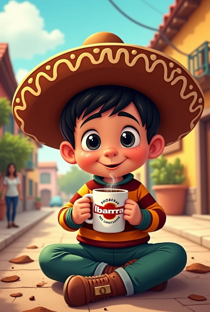 Does Chavo del 8 have hot chocolate from the Ibarra brand?
