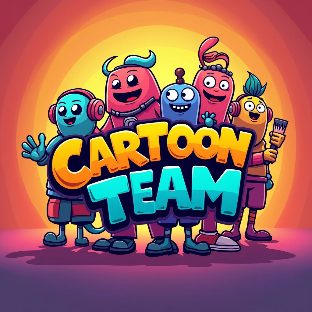Cartoon Network logo, but with the text 'Cartoon Team' instead.
