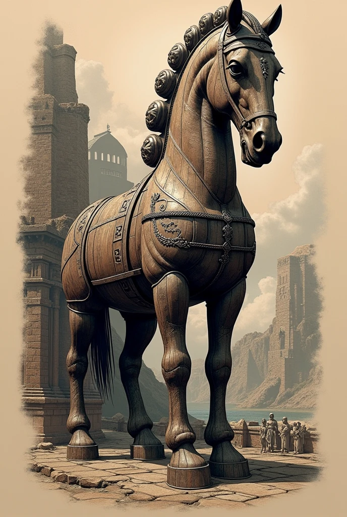 Get a tattoo referencing the Trojan Horse