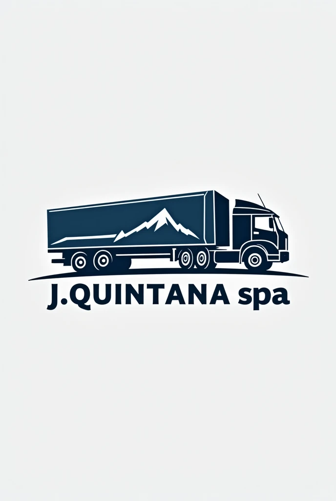 Can you create a logo for my trucking company called Transportes J?.quintana spa