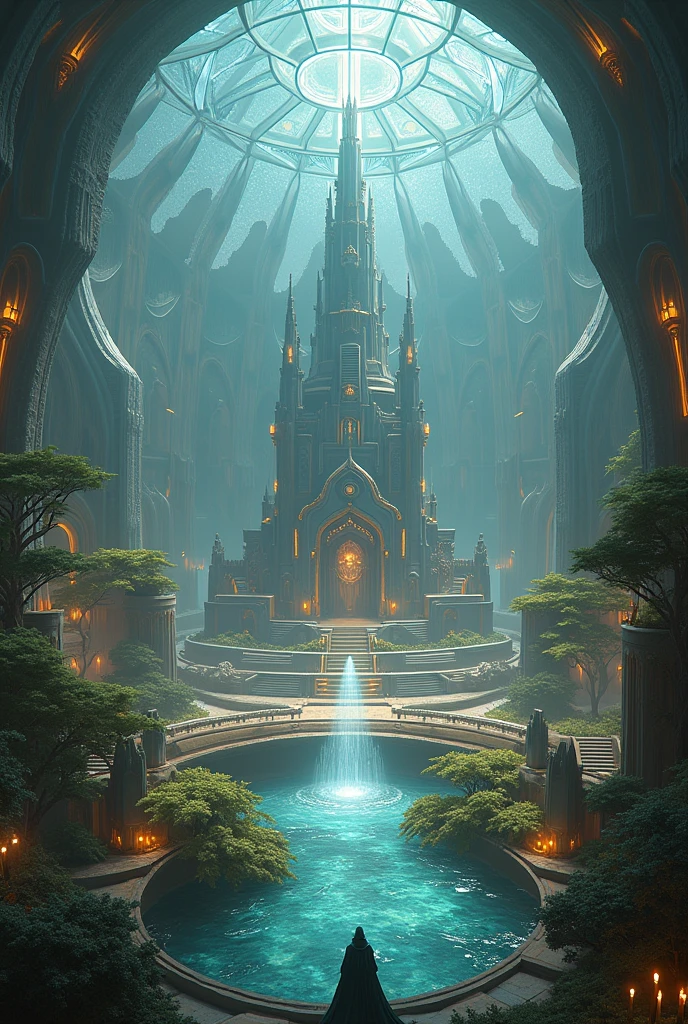 A kingdom that is placed inside a dome away from the sun