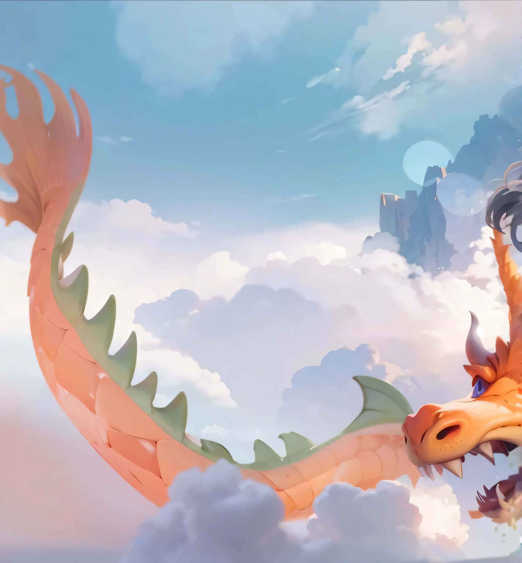 Refinement,Dragon Tail,cloud