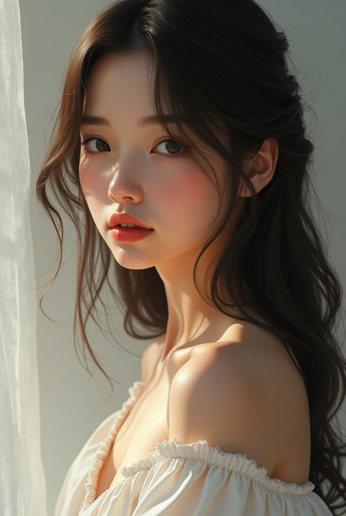 A young woman of 18 years