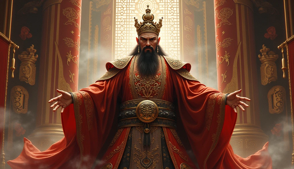 Chinese king who wants to become immortal more intense