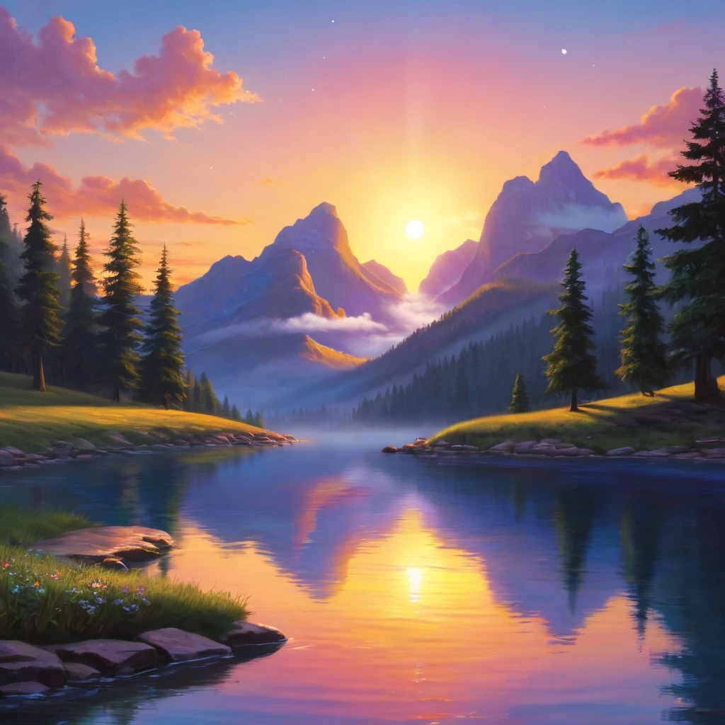 An image for a guided meditation "Open your heart to love"