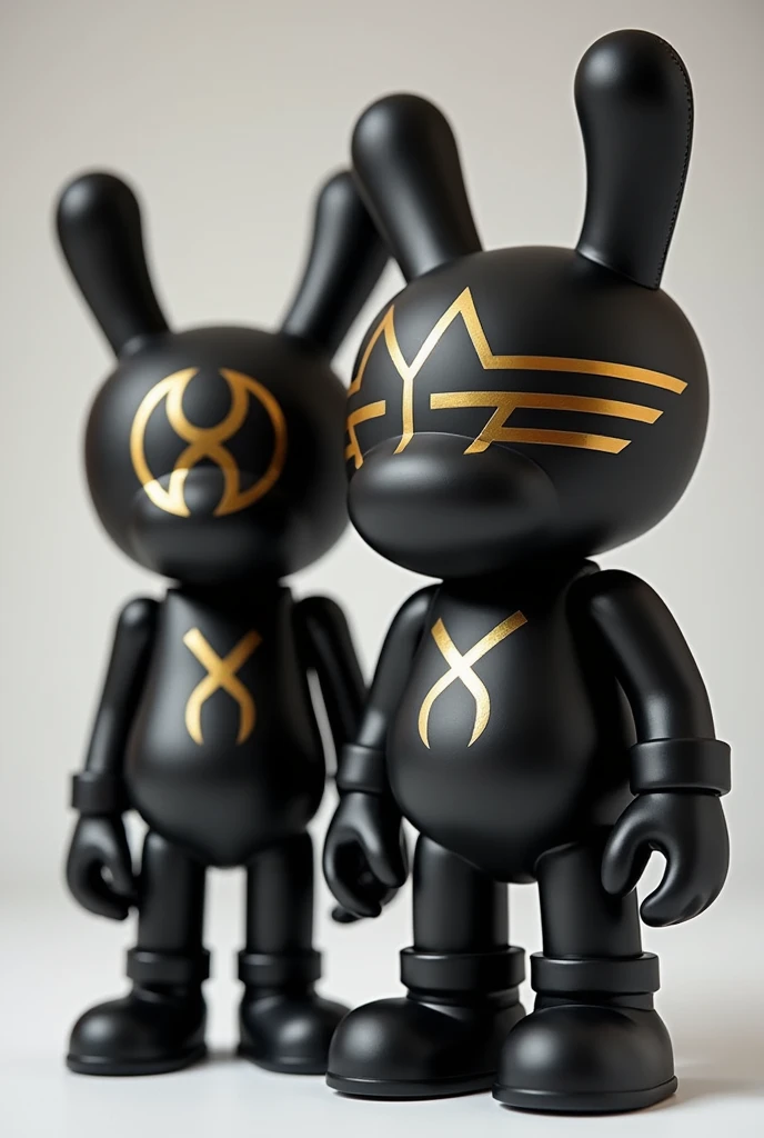 Make the collection of signs.
With the Munny head toy and human body. He in black and the insignia, in this case the symbol of the sign in golden color. When to launch the collection "complete" Two signs, showing unboxing  