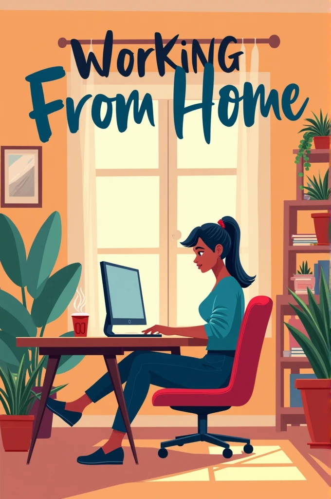 Work from home poster