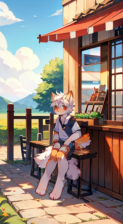 furry,fur,body fur,outdoor,cafe shop,solo,short sleeves,horizon,white shirt,character focus, white hair, orange fur,BREAK,aoeu,aoeu,aoeu,aoeu,aoeu,aoeu,aoeu,aoeu,aoeu,aoeu,aoeu,aoeu,aoeu,aoeu,aoeu,aoeu,aoeu,aoeu,aoeu,aoeu,aoeu,aoeu,aoeu,aoeu,aoeu