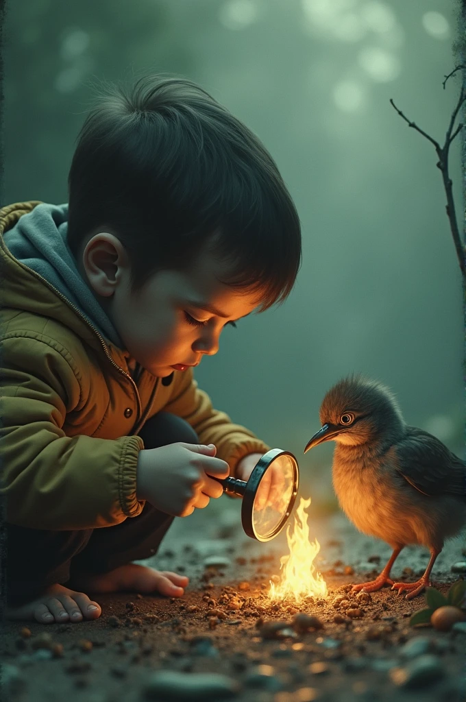 Burning Ants and Anxious bird