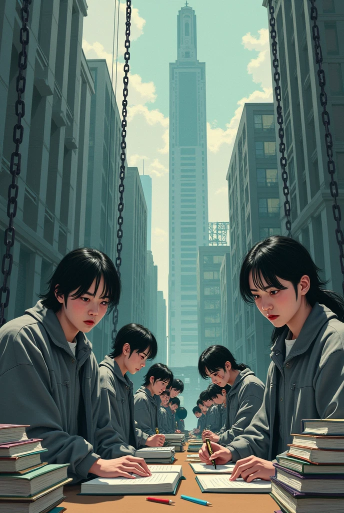 Please draw the problems of the Korean education system.