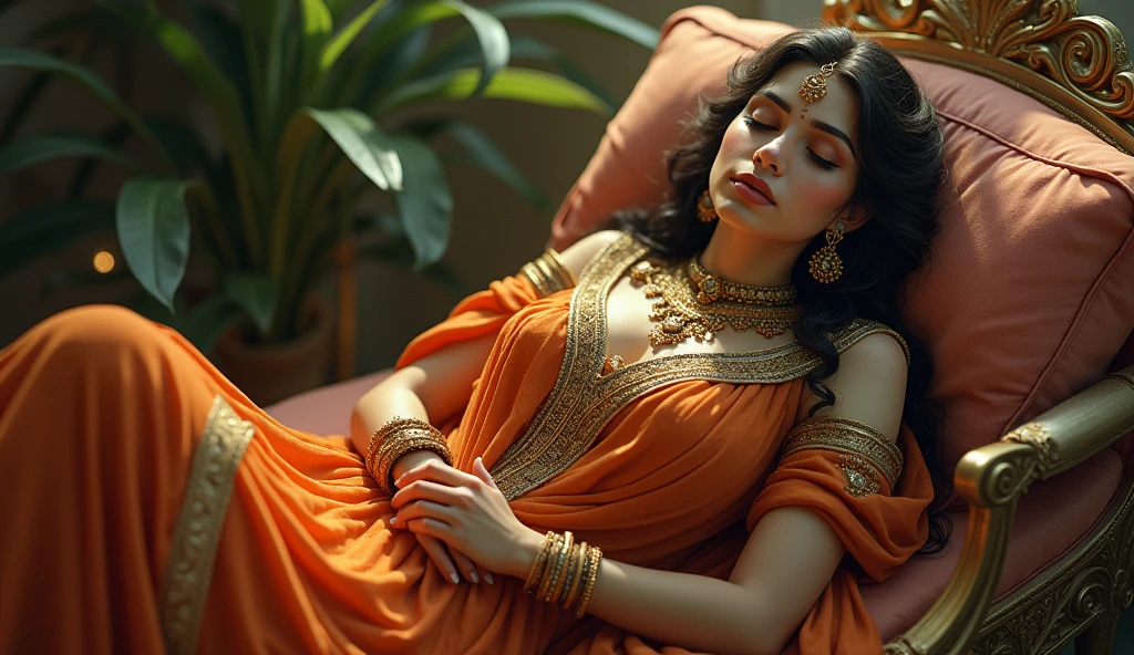 Photo Radha Ji in sleeping