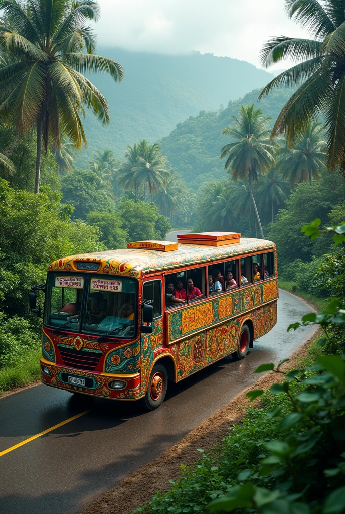 oneness tour bus in kerala