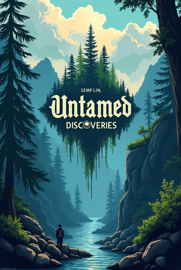 My YouTube channel profile with the name is Untamed Discoveries 