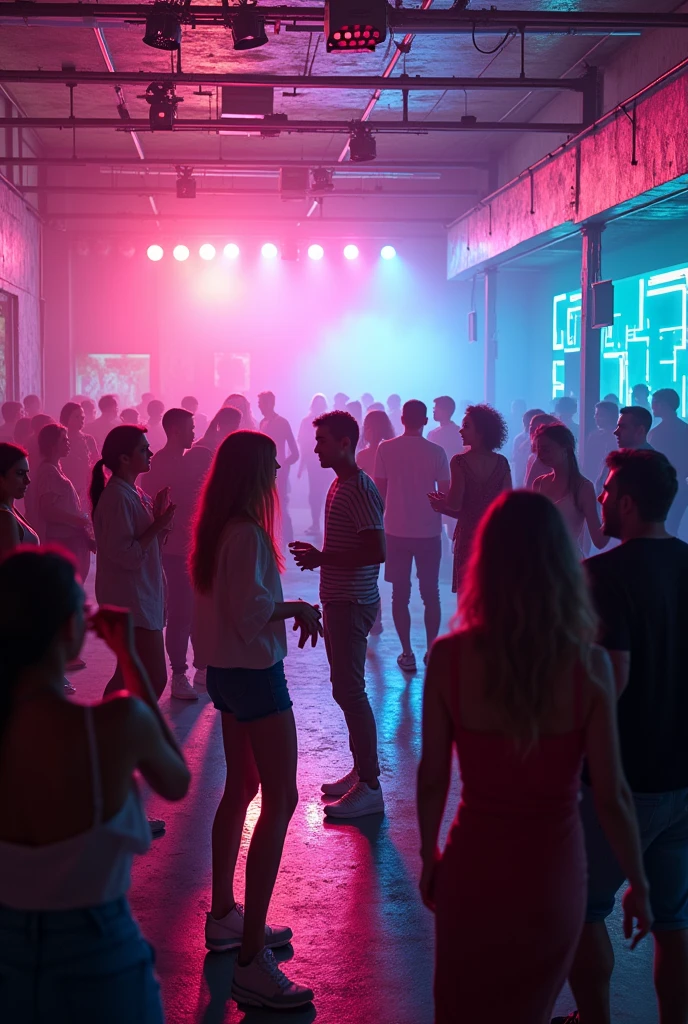 Create a party image for me. It should (Vibez
Party- events) say.