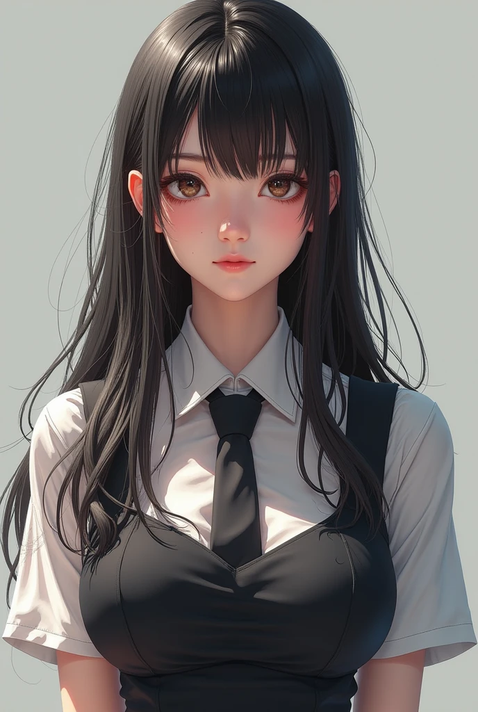 (lifelike, high - resolution:1.3), 1 girl with a perfect body, Super fine face and eyes,slong hair, small boob, chula student, nice legs