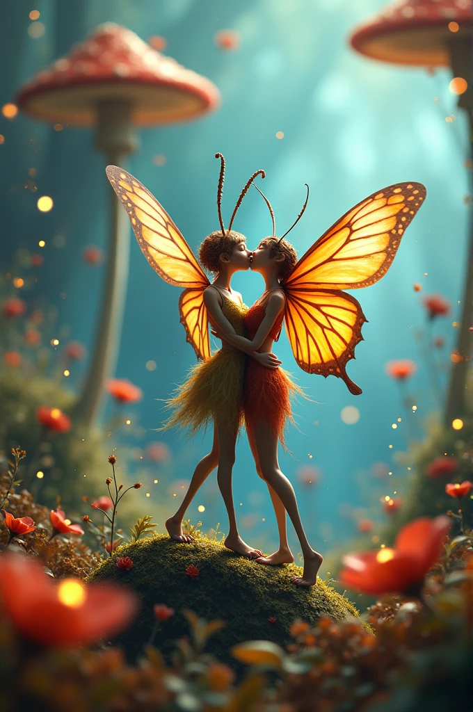 Insect Love in a Fantasy Setting