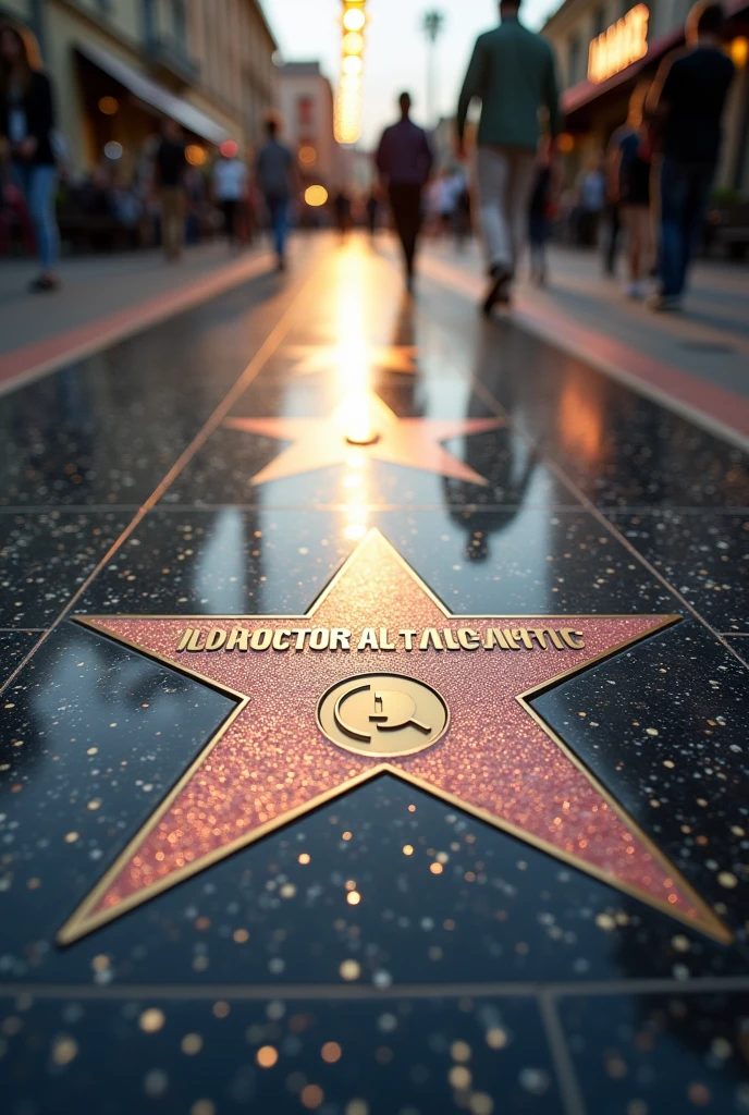 Walk of Fame star that reads Director and Actor Yair Diaz