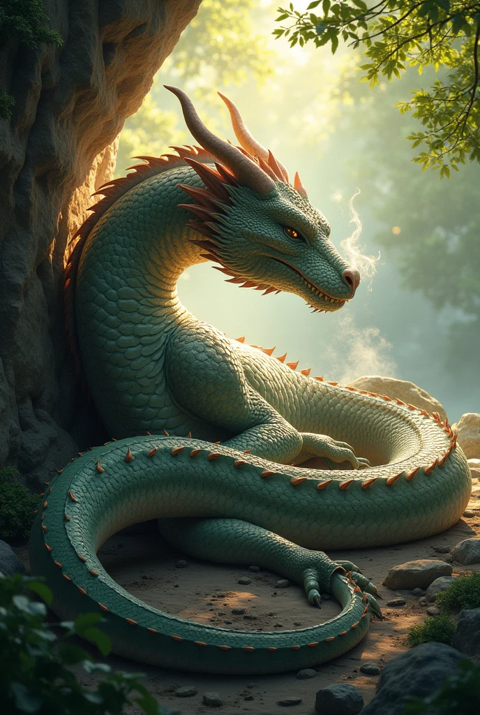 Dragon sleeping