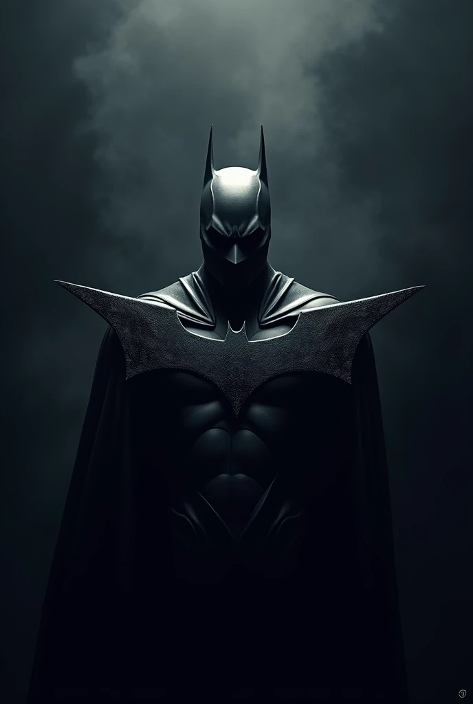 Generate a Batman logo without bat but its looking cool