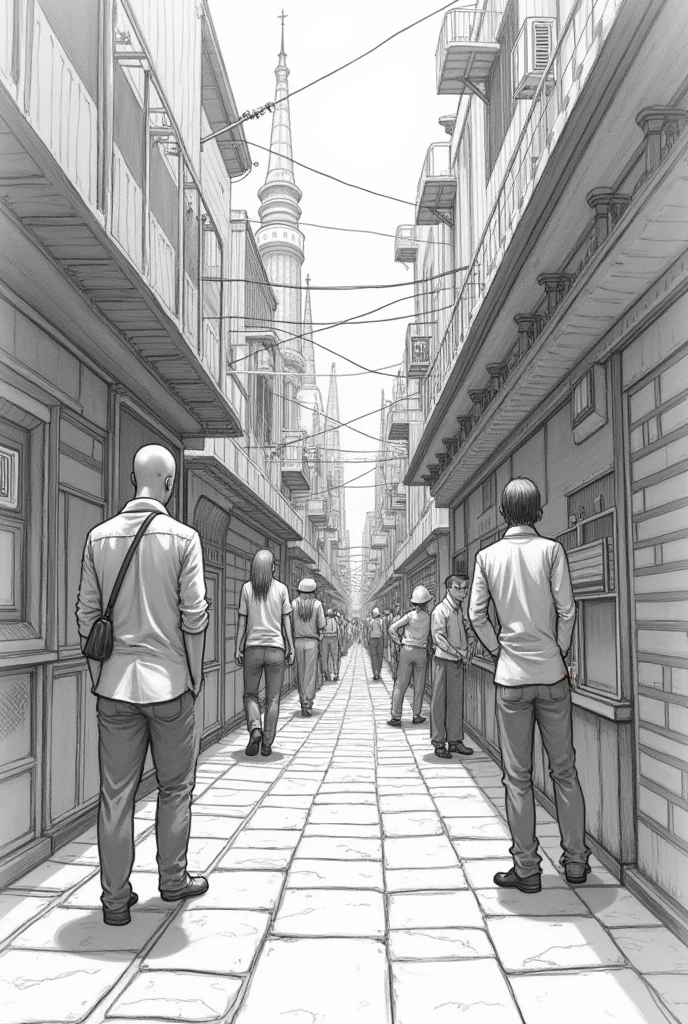 Perspective is what gives your drawing a sense of depth and realism. Ignoring perspective makes objects appear flat and disconnected, leading to a disorienting and unrealistic composition. Proper perspective ensures that everything fits together in a believable way.