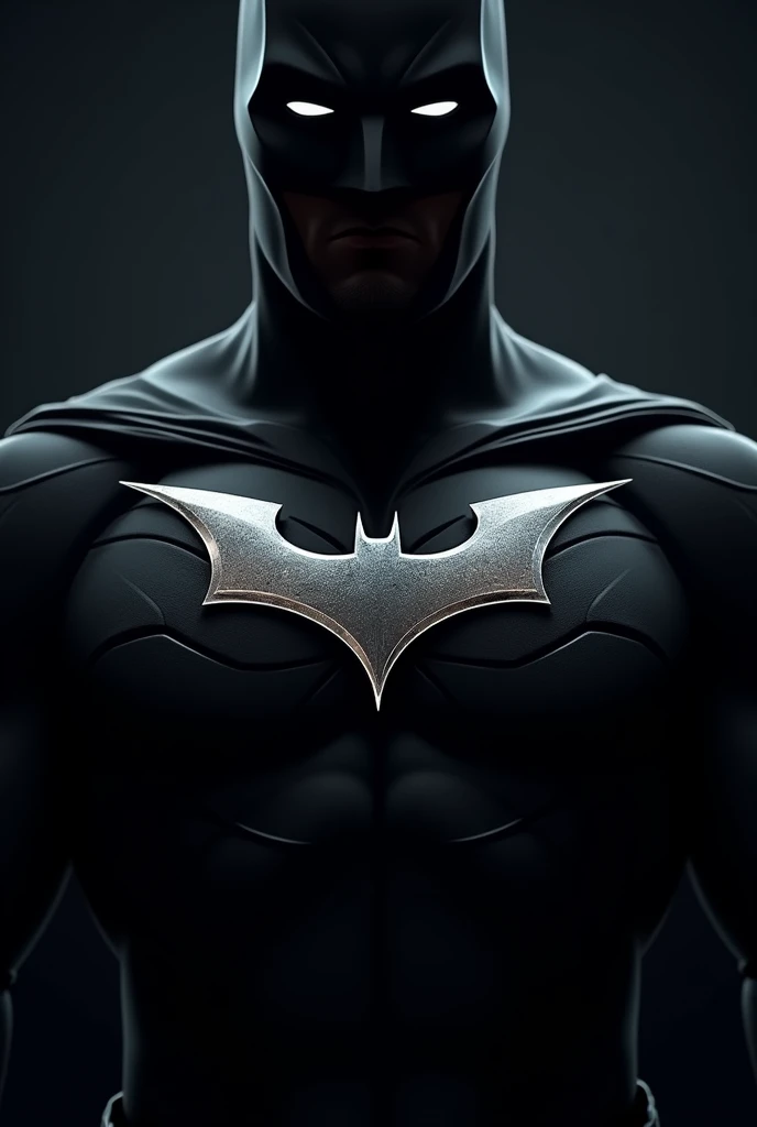 Generate a Batman chest logo without a bat but it should be looking cool