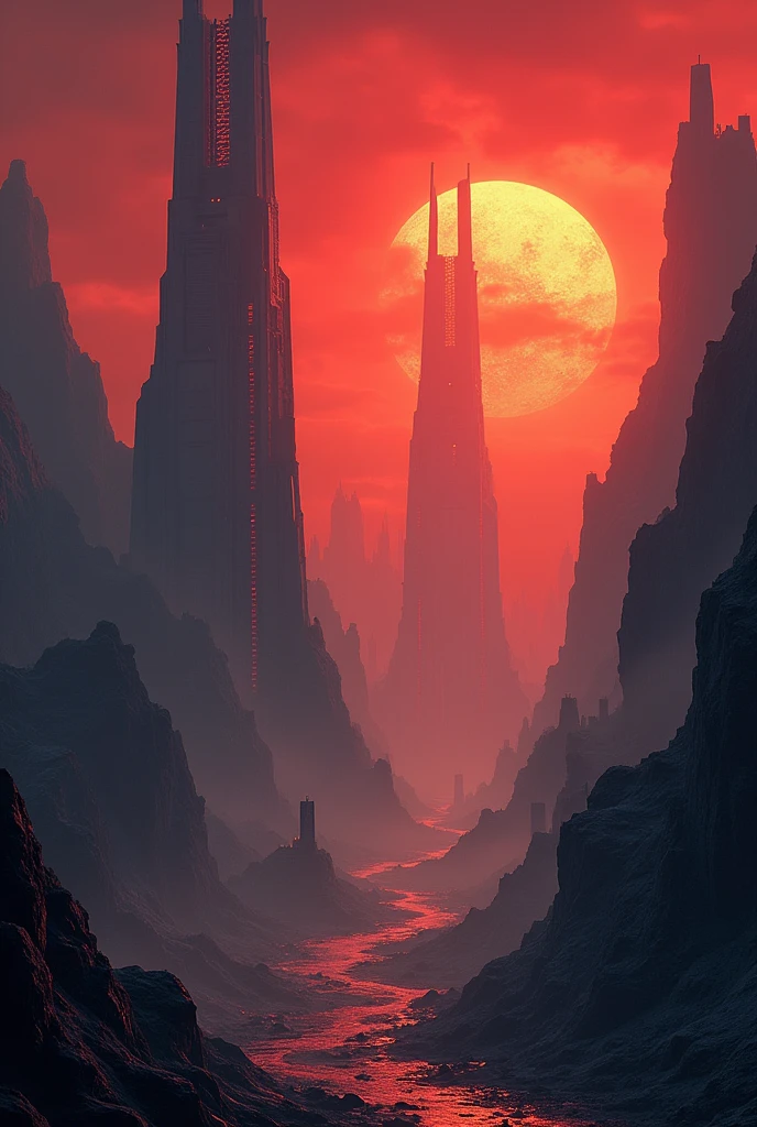 Alien Romulus inspired poster