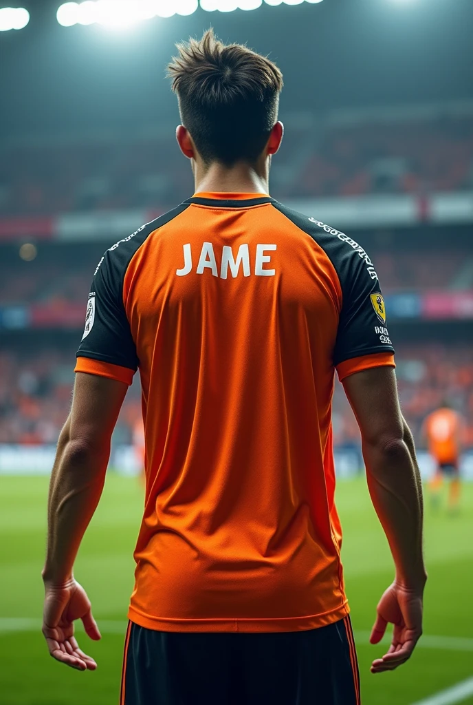 Soccer jersey with Jaime's name