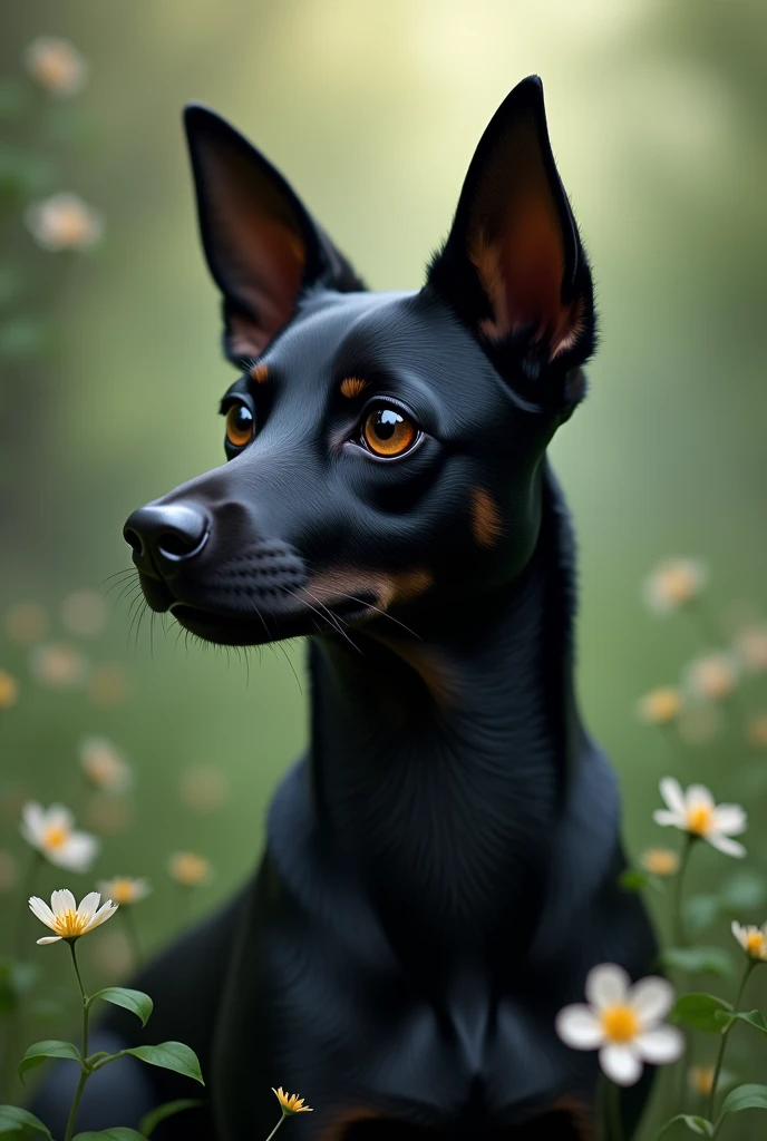 My dog is black, china, She has straight hair and is a lesbian 
