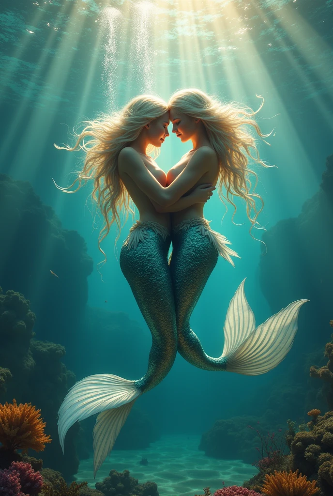 Mermaid mating