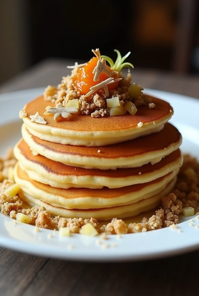 Make a 500 dollar pancake 