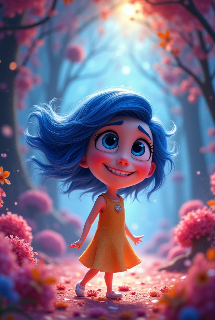 happiness (joy inside out) Human version bare