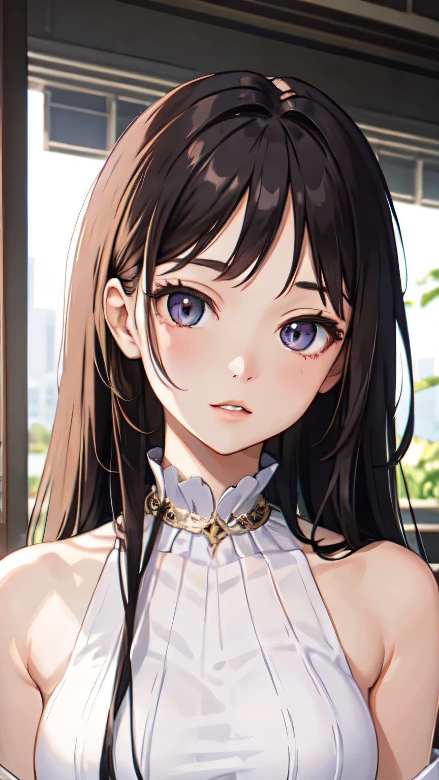 ((Highest quality)), ((masterpiece)), (detailed), One beautiful girl, Almond Eye,Dawn is approaching, but let's meet again in our dreams,Midsummer Night's Dream, With you,Close up of face