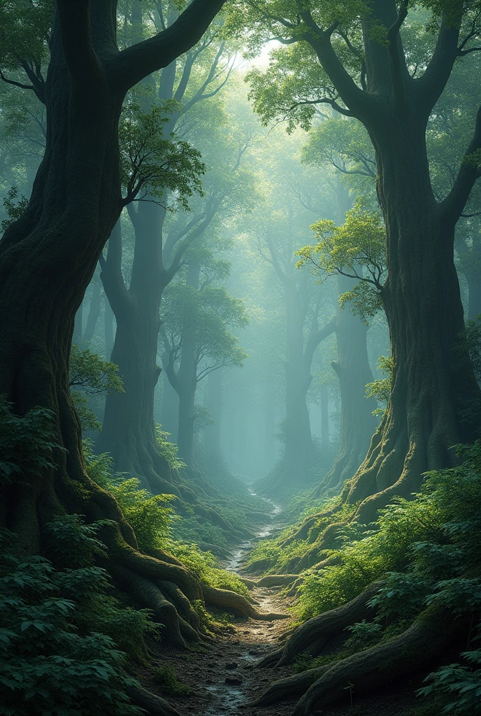 The dark forests with no human
