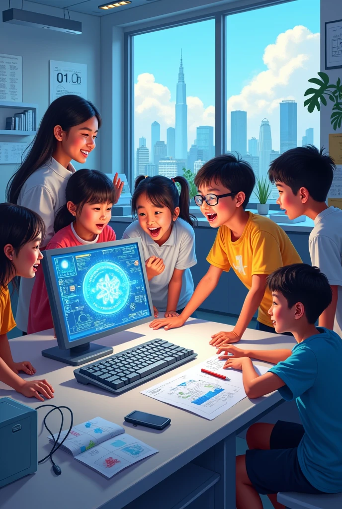 AI and Thai children are inventing new innovations.