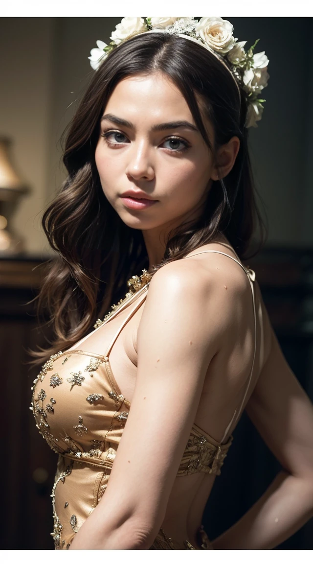 (Masterpiece artwork, top-quality),1girl ,{{Depth of field}}, hyper detail, 1woman, (Victoria's Secret model Supergirl), Solteiro, fully body, (details Intricate, make-up), (delicate beautiful face, delicate and beautiful eyes, face with perfect proportions), pele de high détail, delicate skin, Best proportions Four fingers and one thumb, olhos azuis fortes e realisitics, cabelo preto realisitic, , make-up, natural skin texture, Supergirl Suit,red skirt godê, slightly sunburned, mellow, sexly, elastic muscles, ((strong and healthy body)), body soaking wet, hair wet, wet face, Legs long, curved thighs, thick, wide buttocks, fine legs, (breasts big: 1.2), Waist slender, soft waist, (delicate skin), (body soaking wet: 1.0), (mulher bonita e sexly), (puffy lips: 0,9), (Cilia: 1,2), very delicate muscle definition, LED panel lights arranged in a square shape to mimic existing indoor luminaires, luxury hotel room, ((top-quality)), ((Masterpiece artwork)), ((realisitic)), (detailed), cinematic lighthing, complex, high détail, sharp focus,
