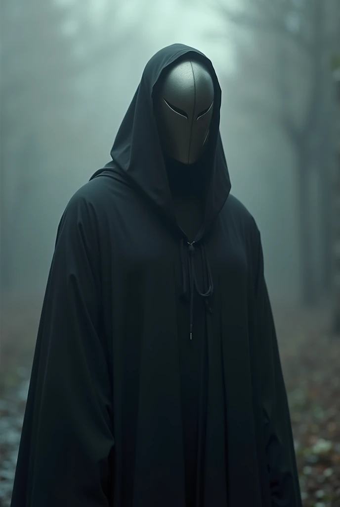 A man who is wearing a mask
