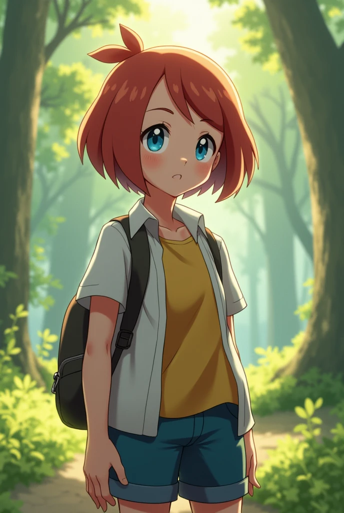 Serena from Pokemon in real life with the short hair