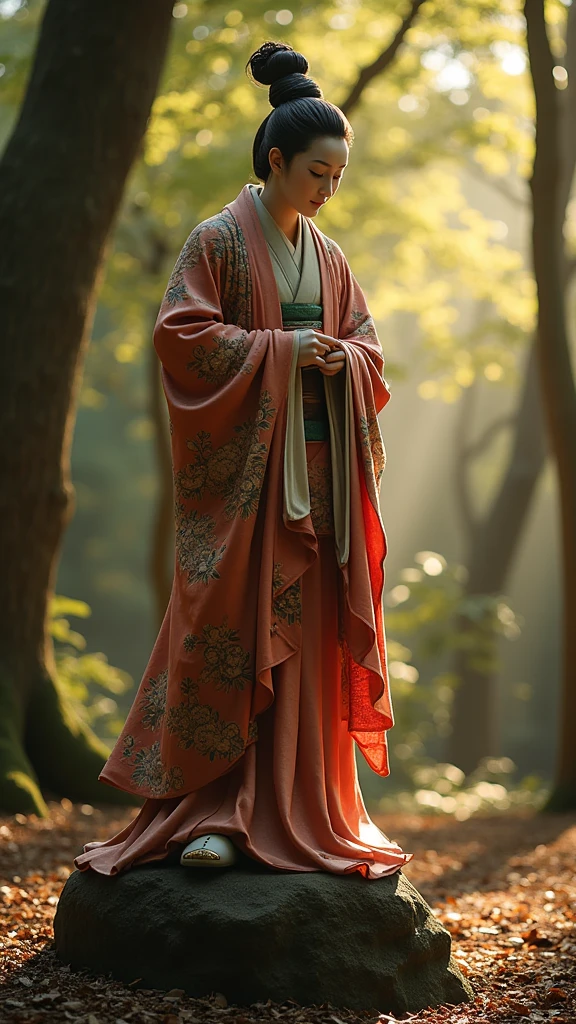 Ancient Japanese deities、Ise Shrine、Wrapped in gentle light