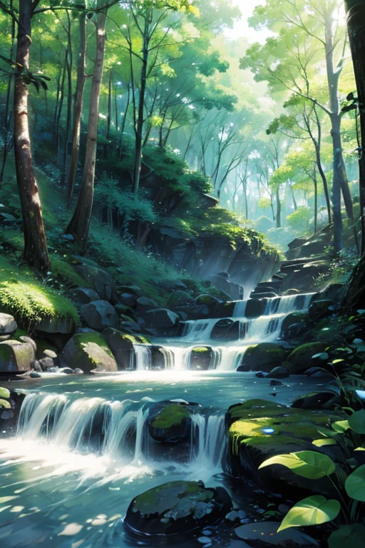 Highest quality、Lush forest