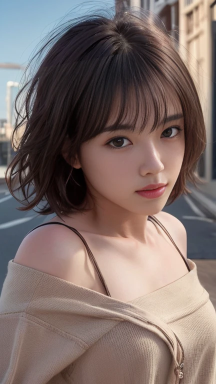 ((Hunchback)、、、beautiful legacy makeup、short hair、Short Bob、Patsun、Loose Hair Color、upon、small、small胸、one piece、Valley seen through the gap、))、One Girl、masterpiece、Of Japanese、Absurd、High resolution、Ultra-detailed、Depth of written boundary、masterpiece、Highly detailed CG、3D Photography、3D Background、Unity、8k、there is nothing、Highest quality、Shadowy、Focus Sharpening、Pale-skinned、Detailed eyes、Blurred Background、Dynamic Angle、Most amazing super feats exaggeration、Mouth closed、Look at the viewers、Super Clear、Curvaceous、Red cheeks