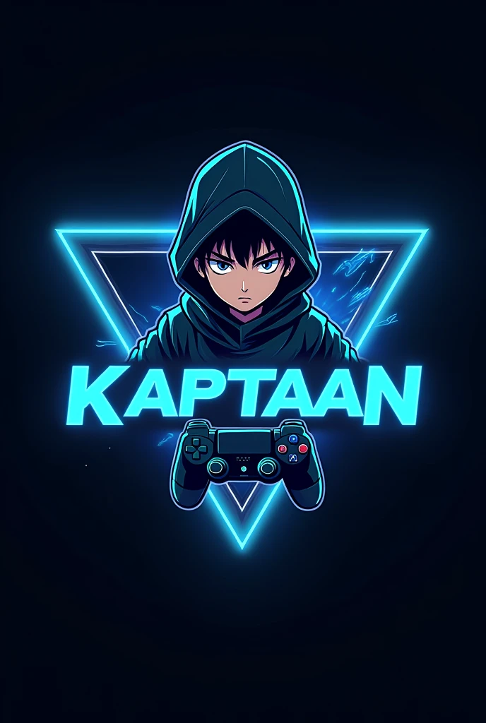 PROMPT
This is a gaming logo that features the name "KAPTAAN" in a futuristic font and a neon blue color. and ninja boy Anime avtar, The logo also has a stylized controller icon and a triangle in the logo. The logo is designed to be attractive and eye-catching, and to appeal to gaming enthusiasts and YouTube viewers. I hope you like it.
EDITING