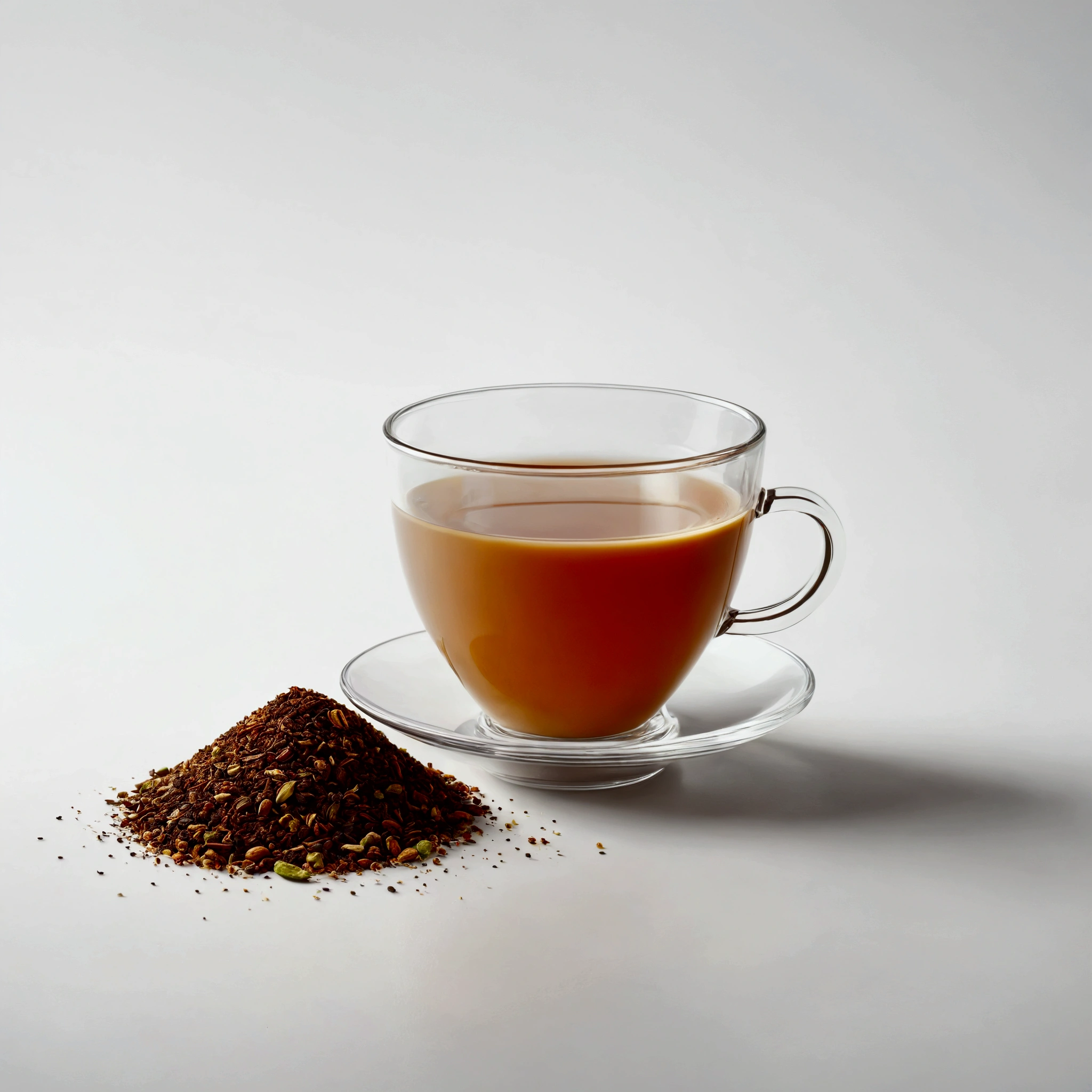 Chai Tea on a white background.