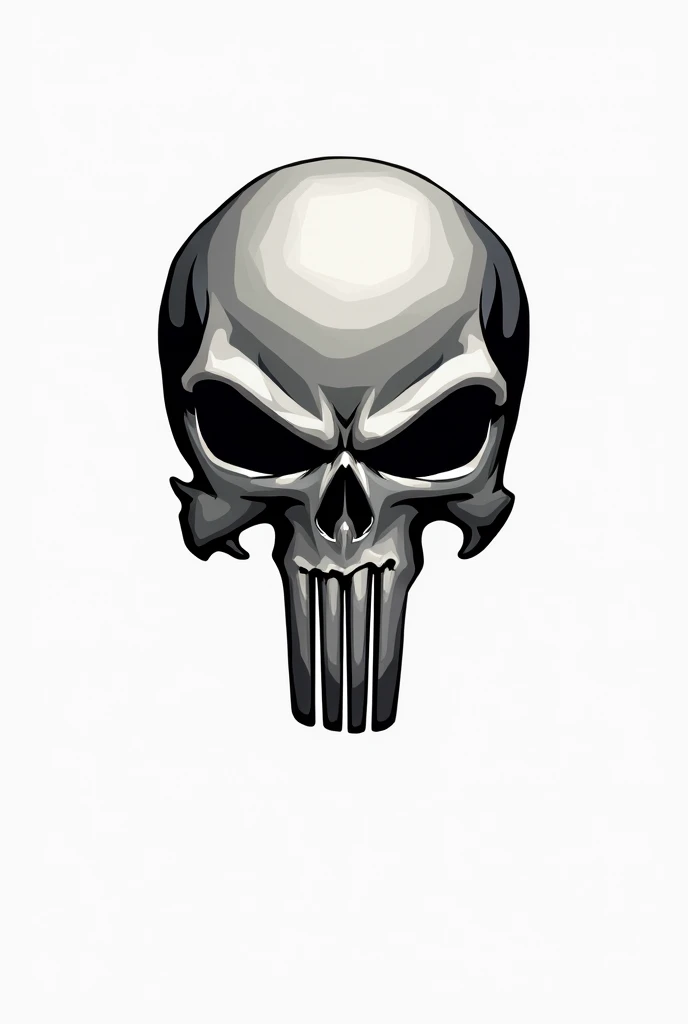 Logo with skull