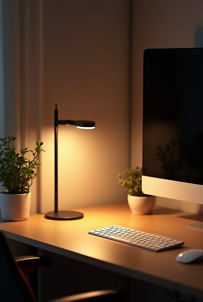 Lamp and desktop setup