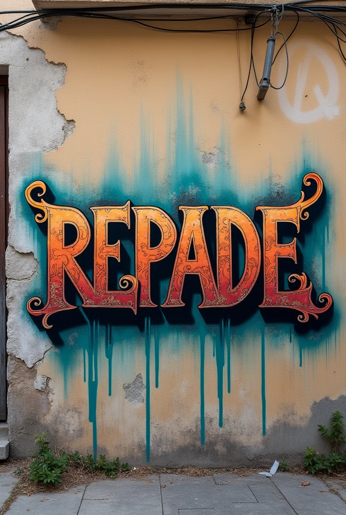 grafiti "REPADE" style yunani Amazing grafiti no found in world