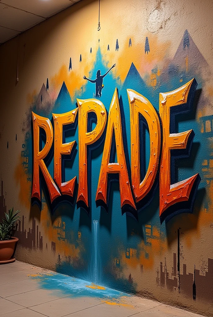 grafiti "REPADE" style egypt Amazing grafiti no found in world