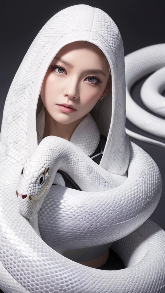 White Snake　Front facing　There is no one　