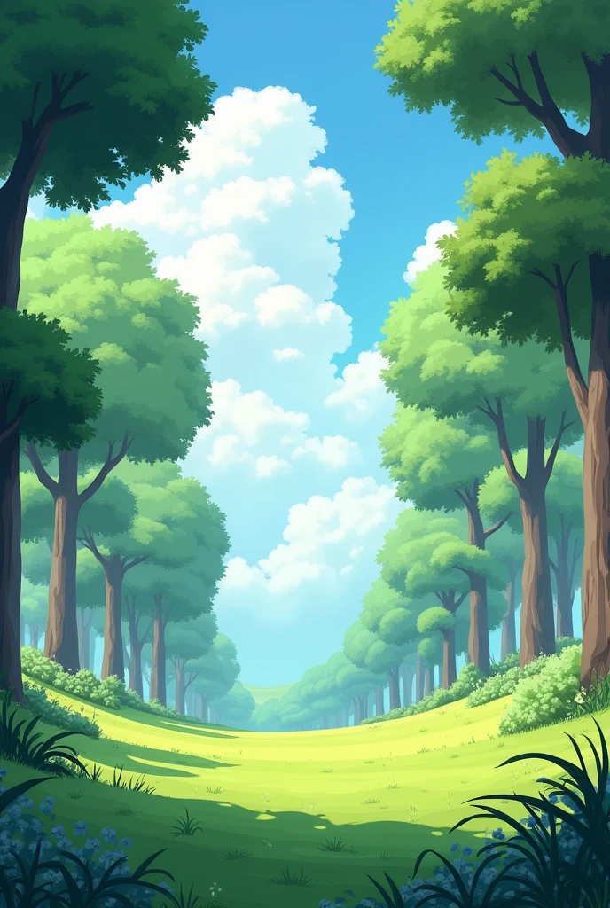 Aesthetic Landscape wind trees peaceful environment ground