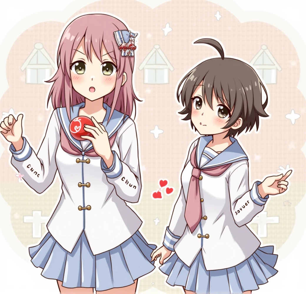 Primary school students. アニメ. Big Breasts. tits